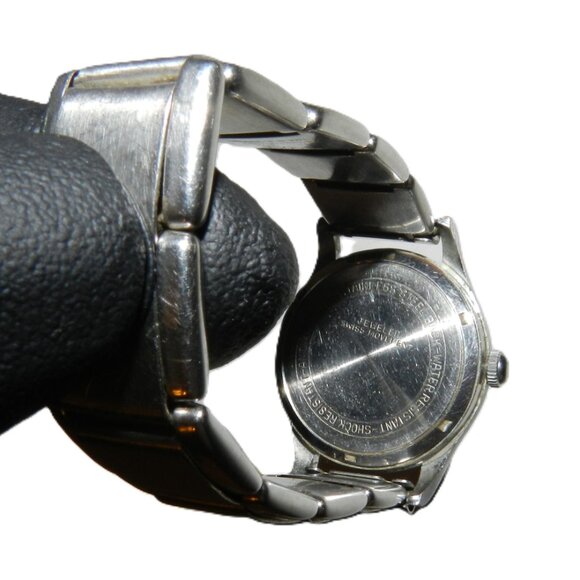 Vintage Bercona Sport Manual Wind Unisex Wristwatch Silver Tone Working - Picture 7 of 16